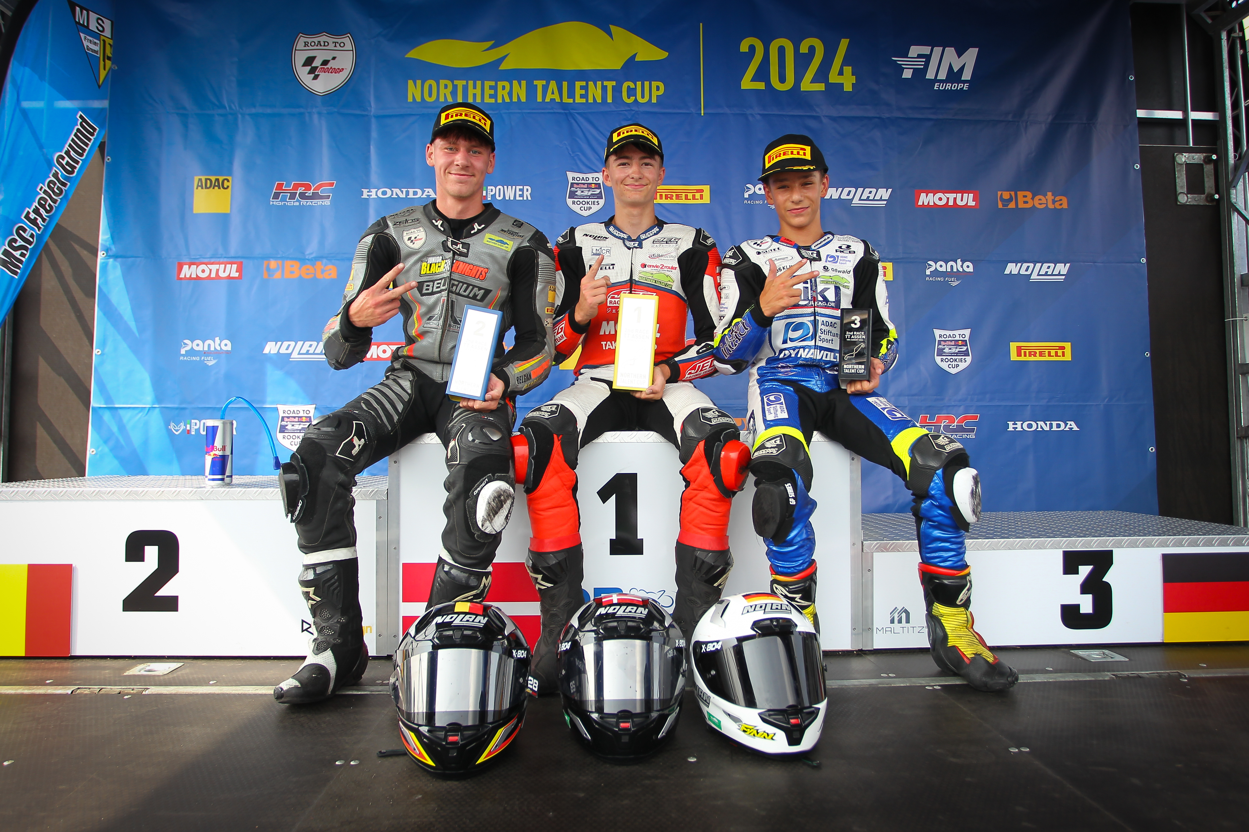 Round 6 Assen Race 2 Podium